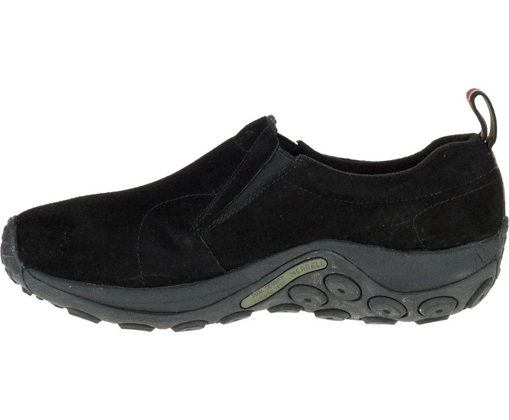 Merrell Slip Ons Black - Jungle Moc Waterproof - Mens 39XRHEKPN